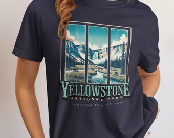 Yellowstone Family Trip Shirt for Outdoor Lover Gift National Park Shirt For Hiker Vintage Shirt Yellowstone Family Reunion
