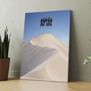 Rufus Du Sol Poster,Solace Poster,Rufus Du Sol, Tracklist Album Cover Poster,Album Cover Poster, Print Art, Bloom, Solace
