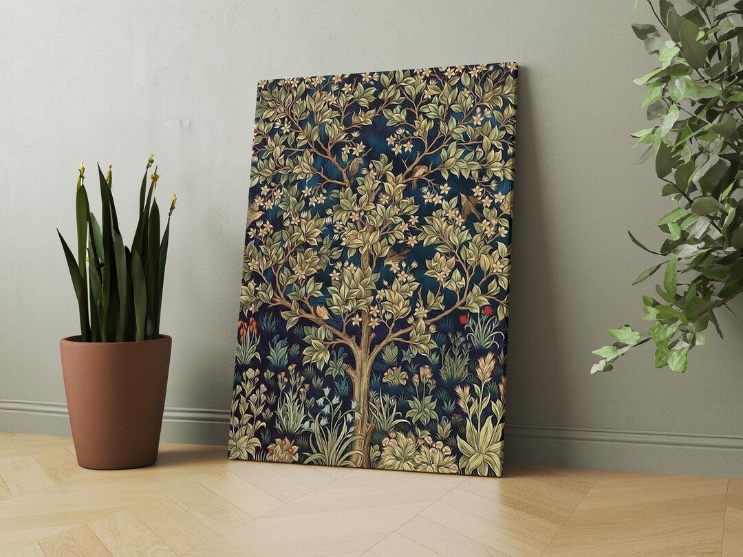 William Morris Botanical,william Morris Tree of Life, Print Home Decor ...