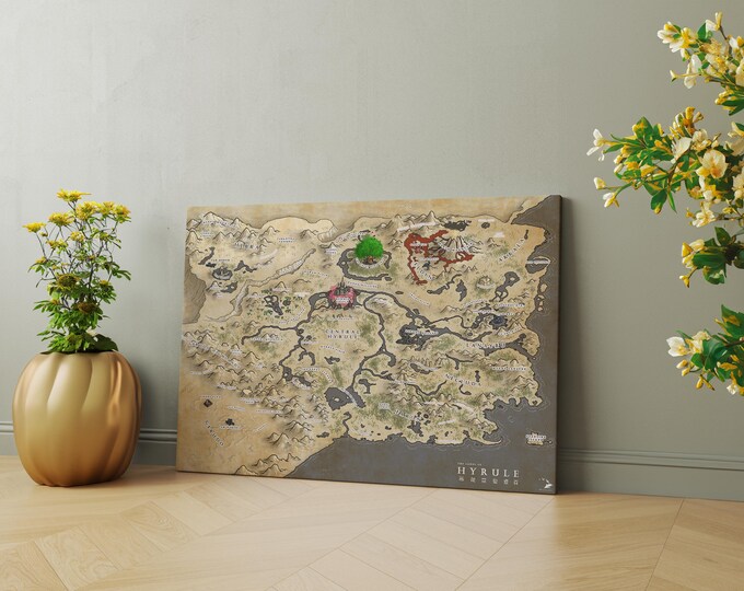 Zelda Map, Termina Map, Hyrule Map, Legend of Zelda, Majoras Mask ...