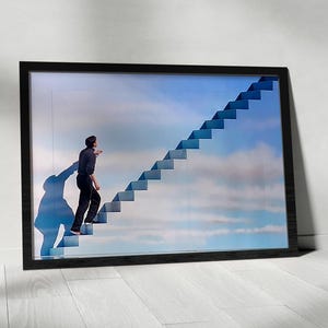 The Truman Show Movie Poster - Movie Canvas Print,Jim Carrey,  Truman Burbank Print - 90&#39;s, Surreal, Fantasy, Abstract, Home, Art, Wall Art