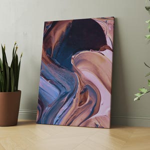 Rüfüs Du Sol Bloom Canvas Art, Abstract Album Cover Wall Decor, Modern Music Artwork, Vibrant Home Design for Music Lovers