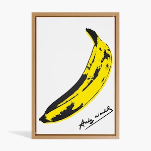 Andy Warhol Banana Poster - Iconic Pop Art Print, Velvet Underground Album Cover, 1967 Vintage Artwork, Modern Wall Decor