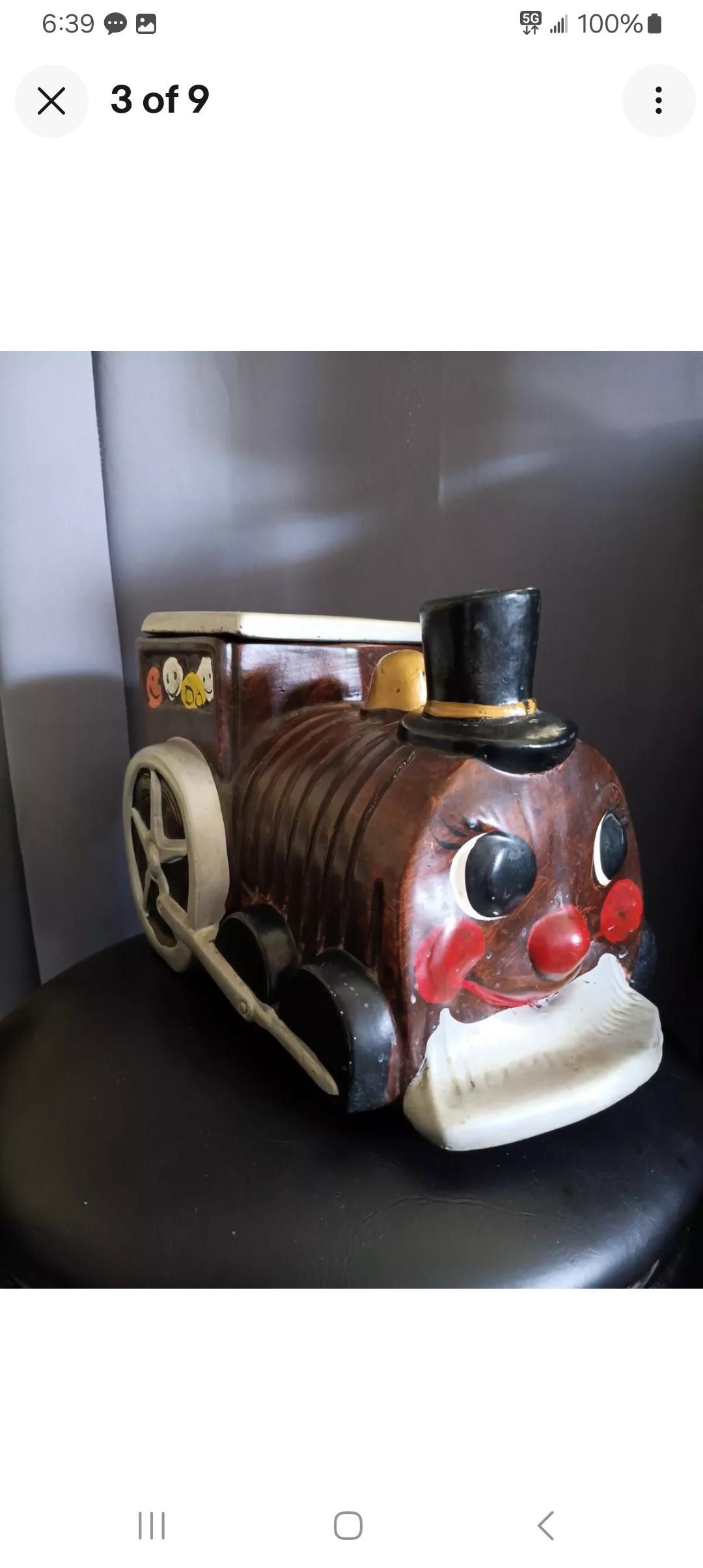 Train Cookie Jar - Etsy