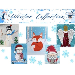 Watercolor 5 Art Kit - Winter Collection