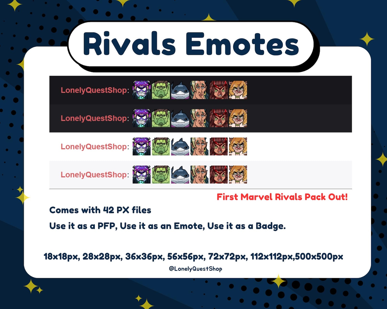 Marvel Rivals Emotes| Gaming Emotes | Jeff, Hulk, Namor, Scarlet ...