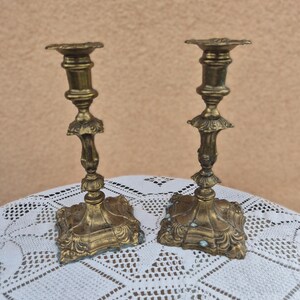 Candle Holders /  Brass Candle Holders