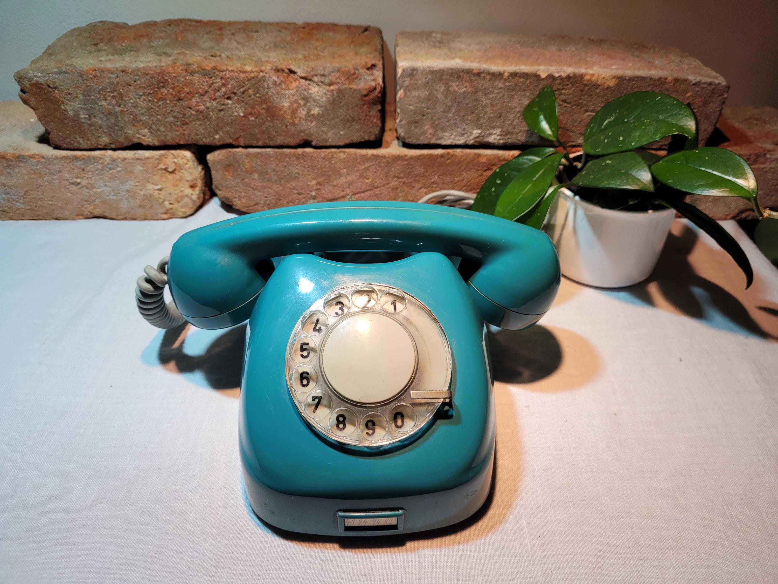 Tesla Telephone From 1974 With a Rotary Dial - Etsy
