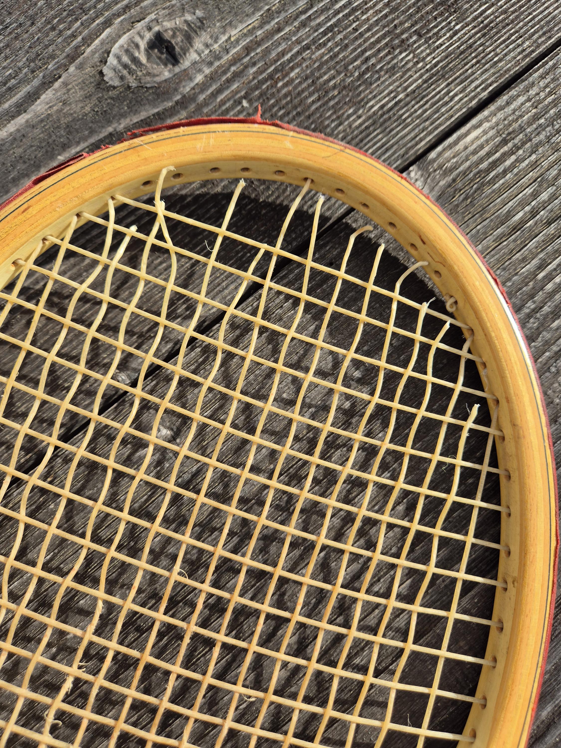 ヴィンテージ木製テニスラケット2本セット - クラシックレトロスポーツ