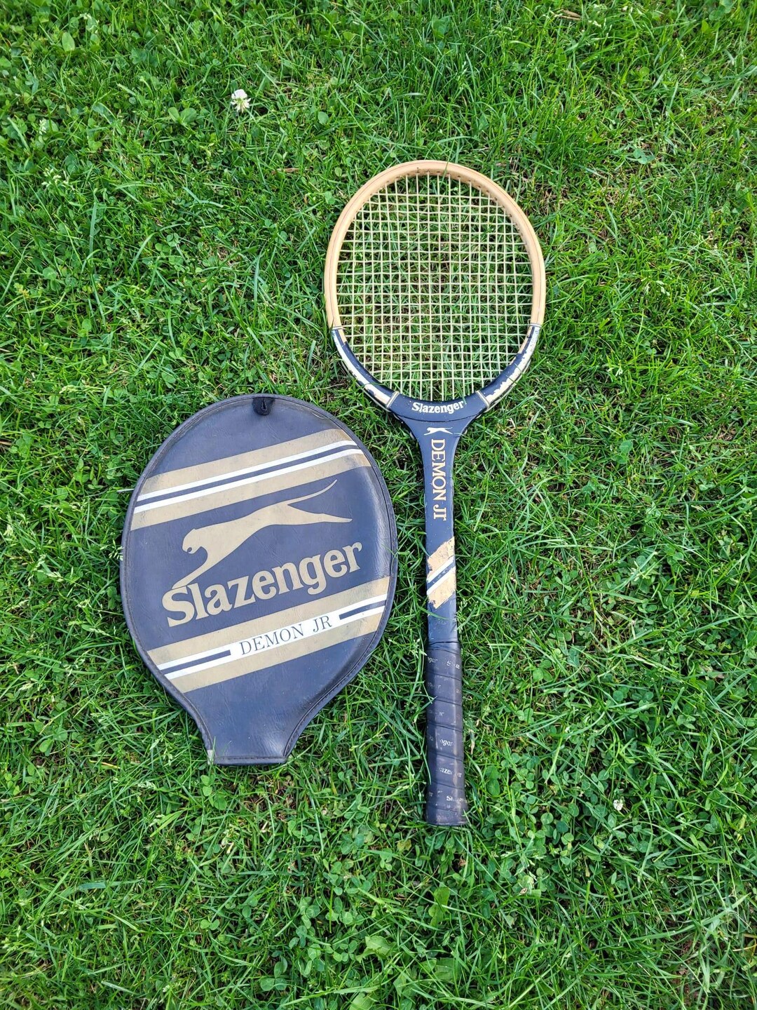 Il Racket Vintage Wooden Tennis Racket by Slazenger – Classic Retro Sports ...