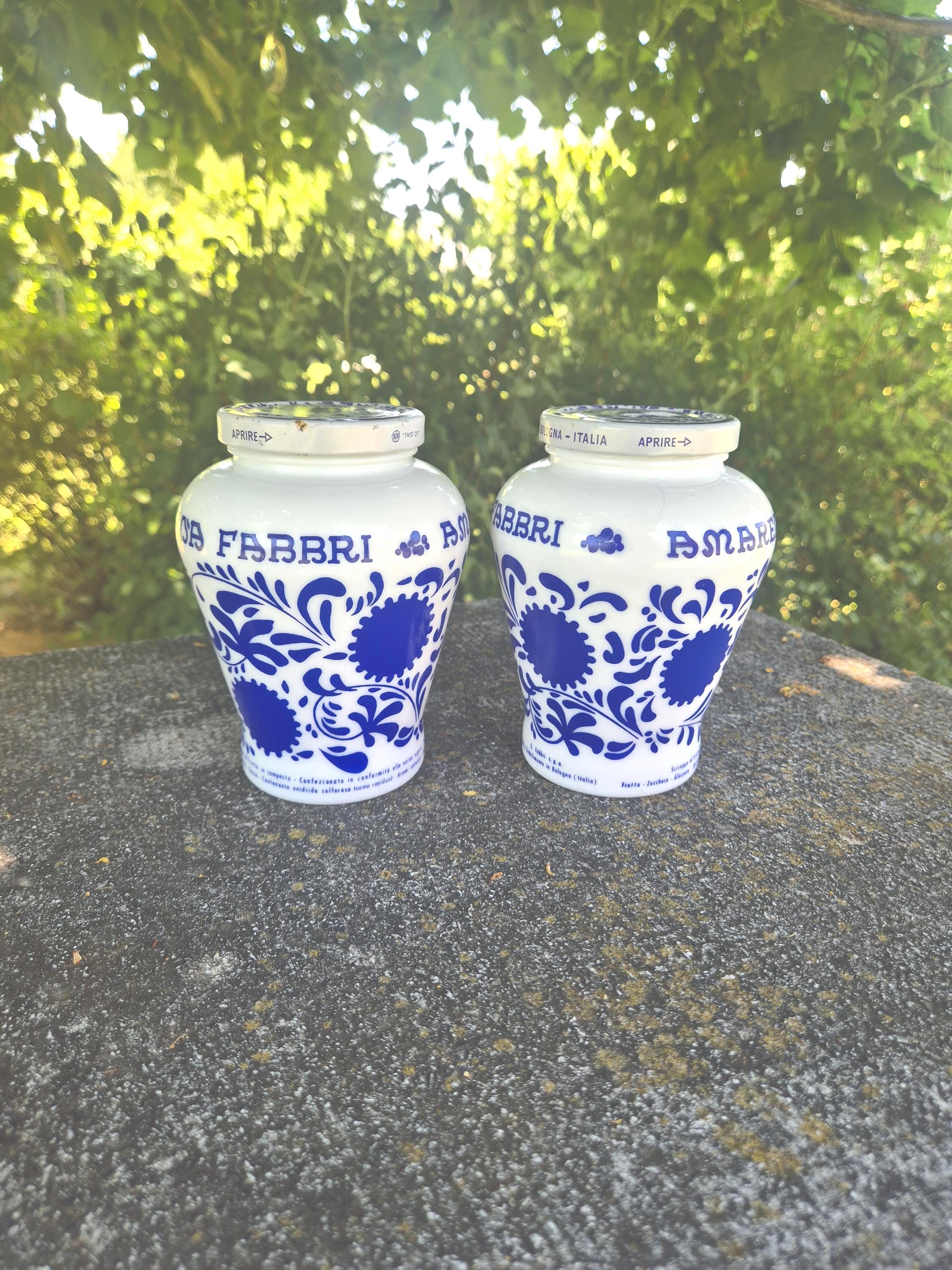FABBRI AMARENA 陶器製 保存容器 ボローニャ Vintage Fabbri Jar - Etsy