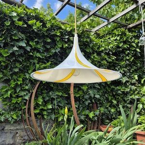 Mid Century Modern Pendant Lamp / 70&#39;s  / Yugoslavia Meblo Guzzini / Pendant Lamp