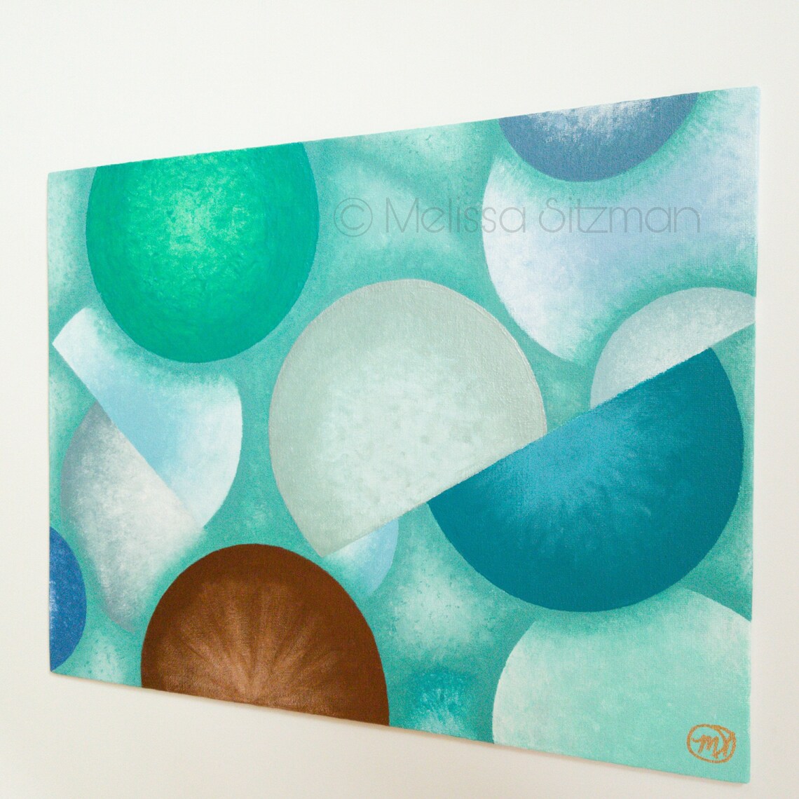 Aqua Painting Turquoise Artwork Teal Wall Art Turquoise Painting Teal Artwork Turquoise Wall Art