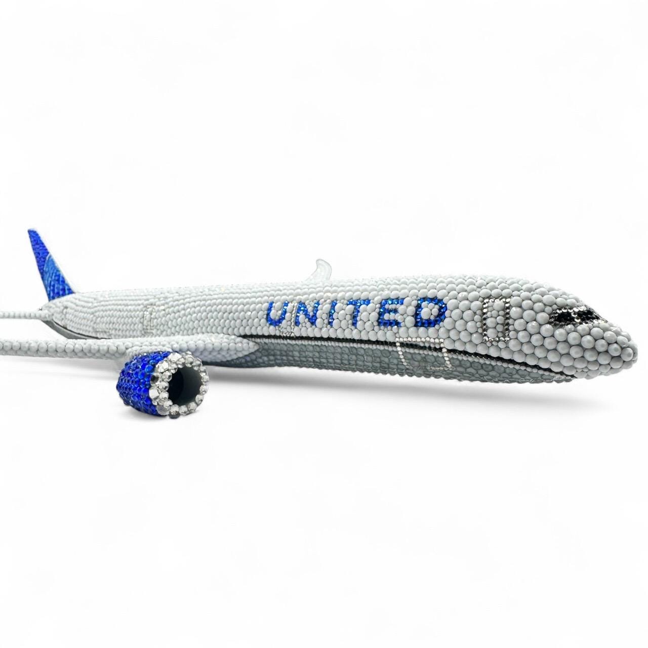 ユナイテッド航空 787-10 模型飛行機 | 1:200スケール ラインストーン