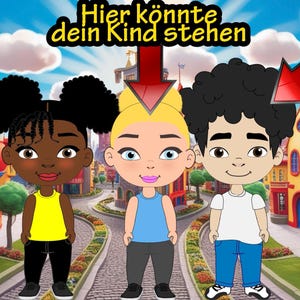 Benutzerdefiniertes 2D-Cartoon / Comic , 30-60 Sekunden lang