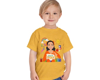 Aprende Peque con Isa Toddler T-Shirt | Kids Learning Spanish