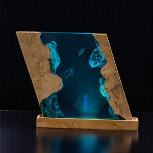 Turtle Lamp – LED Sea Turtle Night Light, Ocean-Inspired Decor for Kids and Adults, Unique Coastal Gift for Beach Lovers and Marine Fans