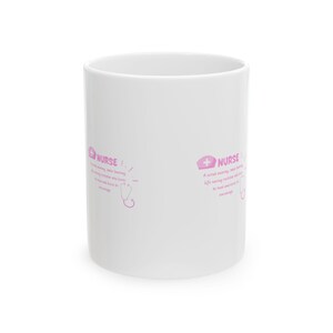 Nurse Mug - Medical Professional Coffee Cup, Healthcare Worker Gift, Doctor Appreciation Tea Mug, Hospital Staff Office Drinkware, RN Thank