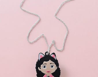 3D Printed Gabby's Dollhouse Character Necklaces: STL Files for Fans & Collectors