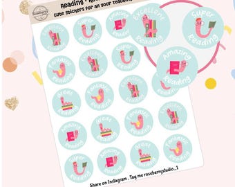 Reading Reward Stickers | Teacher Praise Stickers