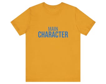 Main Character | Unisex DS Awareness Shirt Yellow