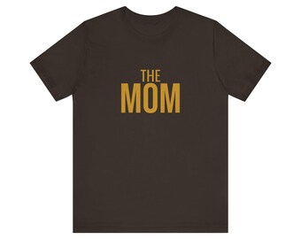 The Mom | Unisex Romalite Family Tee Brown