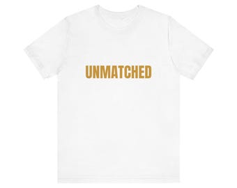 Unmatched | Unisex Romalite Statement Tee Natural