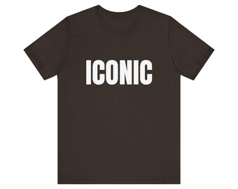 Iconic | Unisex Romalite Statement Tee Black