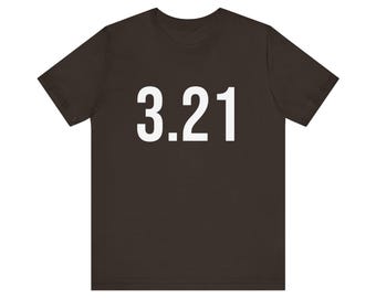 3.21 | Unisex World Down Syndrome Day Tee Black