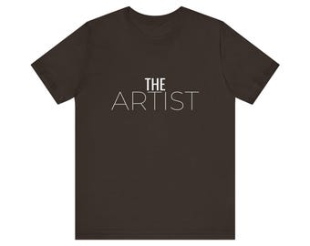 The Artist | Unisex Romalite | Statement Tee Brown