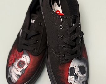 Hand painted shoes