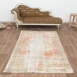 Turkish Rug, Vintage Rug, Handmade Rug, Custom Rug, Oriental Rug, Boho Rug, 4x7 Rug, 4x7 Area Rug, 4x7 Turkish Rug,Anatolian Rug,Rug, A-1617