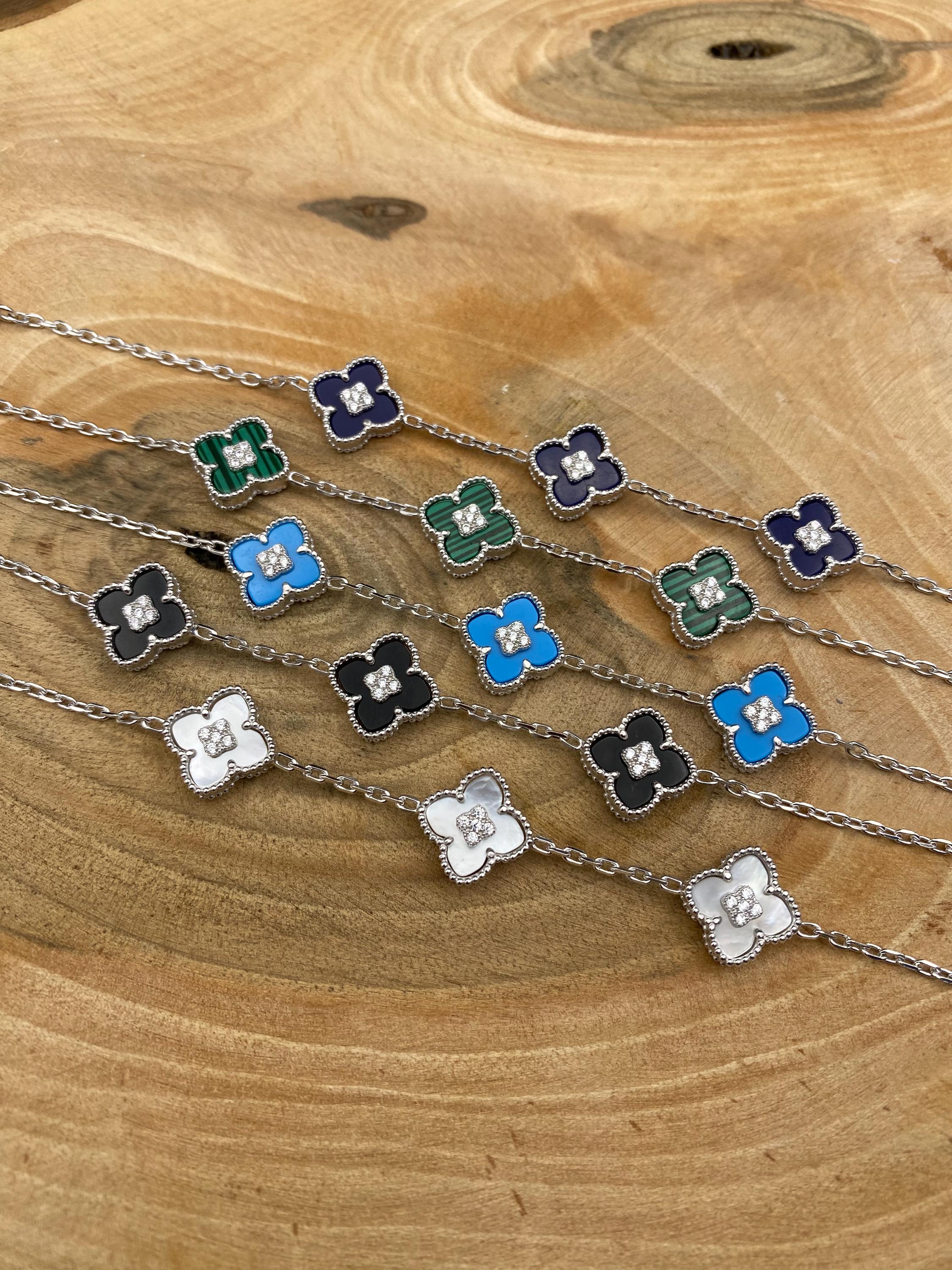 Van cleef & arpels mother of pearl bracelet - Etsy 日本
