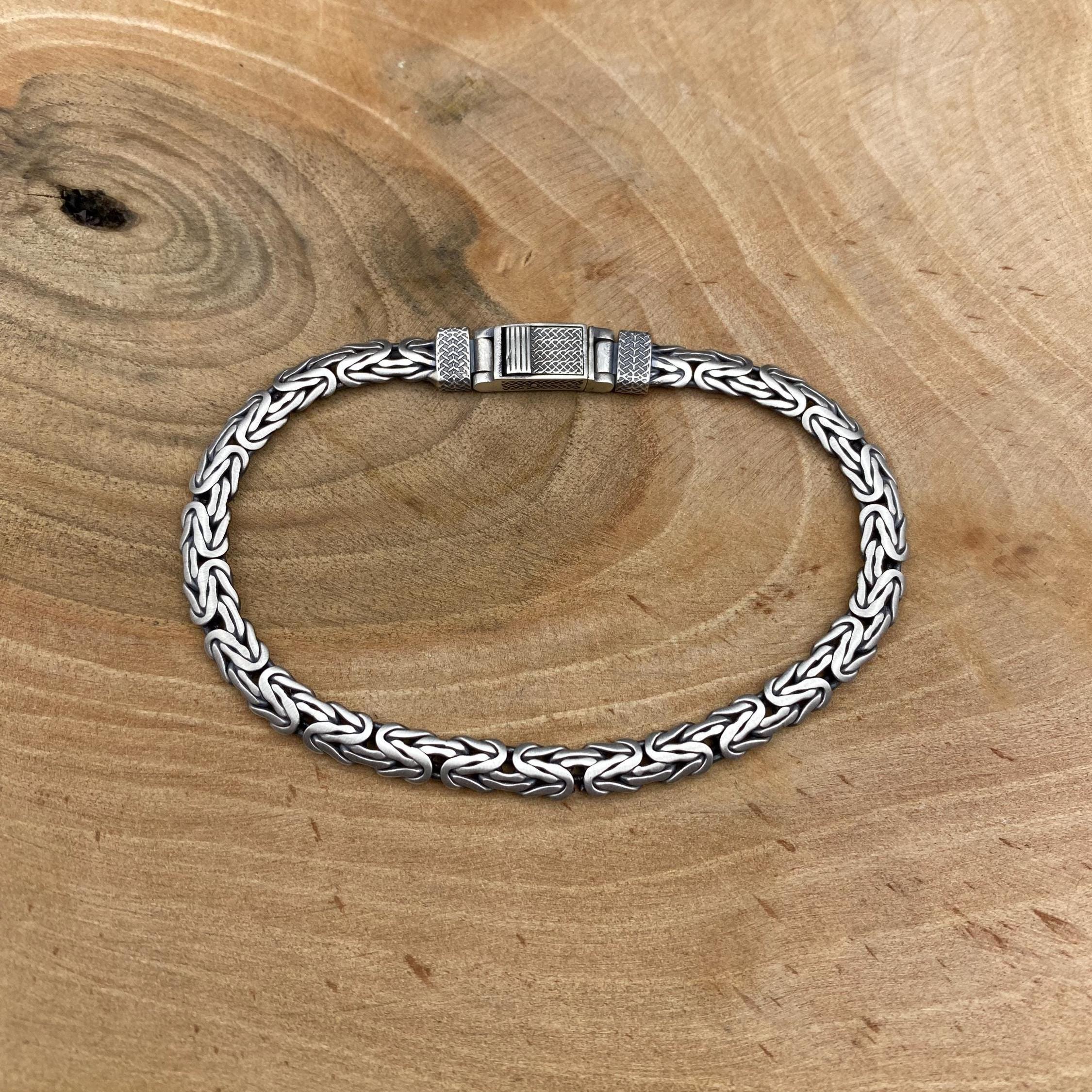Bracciale Donna In Argento 925 Con Perle Ovali | Gioiello A Doppia Catena Regolabile, Regalo Di Compleanno - 3