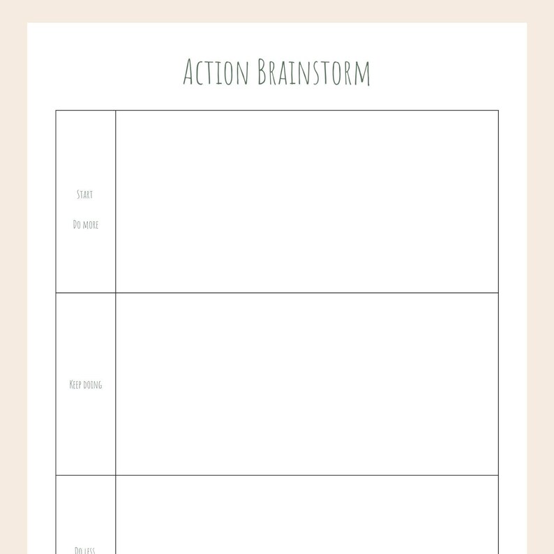 Printable Vision Board Workbook Goal Setting & Manifestation Guide, DIY ...
