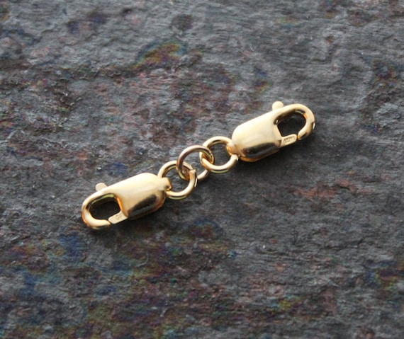 7/8 Jewelry Connector 14kt Yellow Gold Filled Necklace Extender, Chain  Extender, Anklet Extender, Bracelet Extender NEW DESIGN 