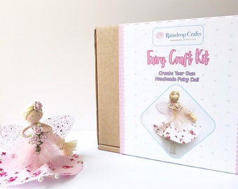 Fairy Craft Kit- Handmade Fairy Doll - Craft Kit, Fairy Doll DIY - Fairy Doll - Fairy DIY - Fairy Crafts Make Your Own Fairy