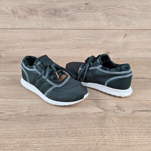 Adidas Los Angeles Trainers Homme Taille UK 9 Vert Running Gym Baskets
