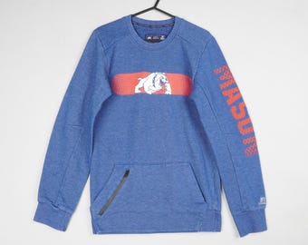 Vintage Russell Athletic Sweatshirt Mens XL Grey Georgia
