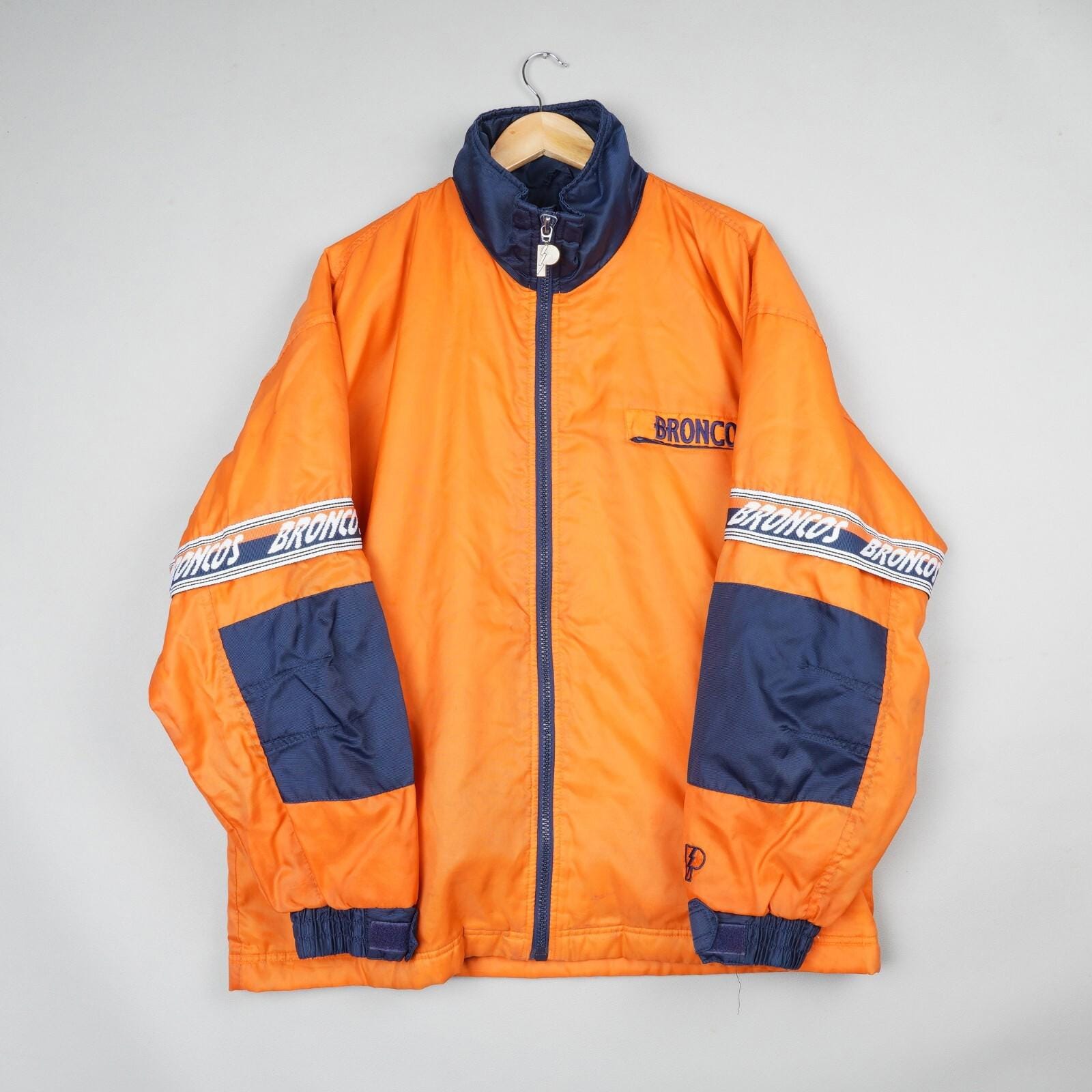 90s Broncos Jacket - Etsy