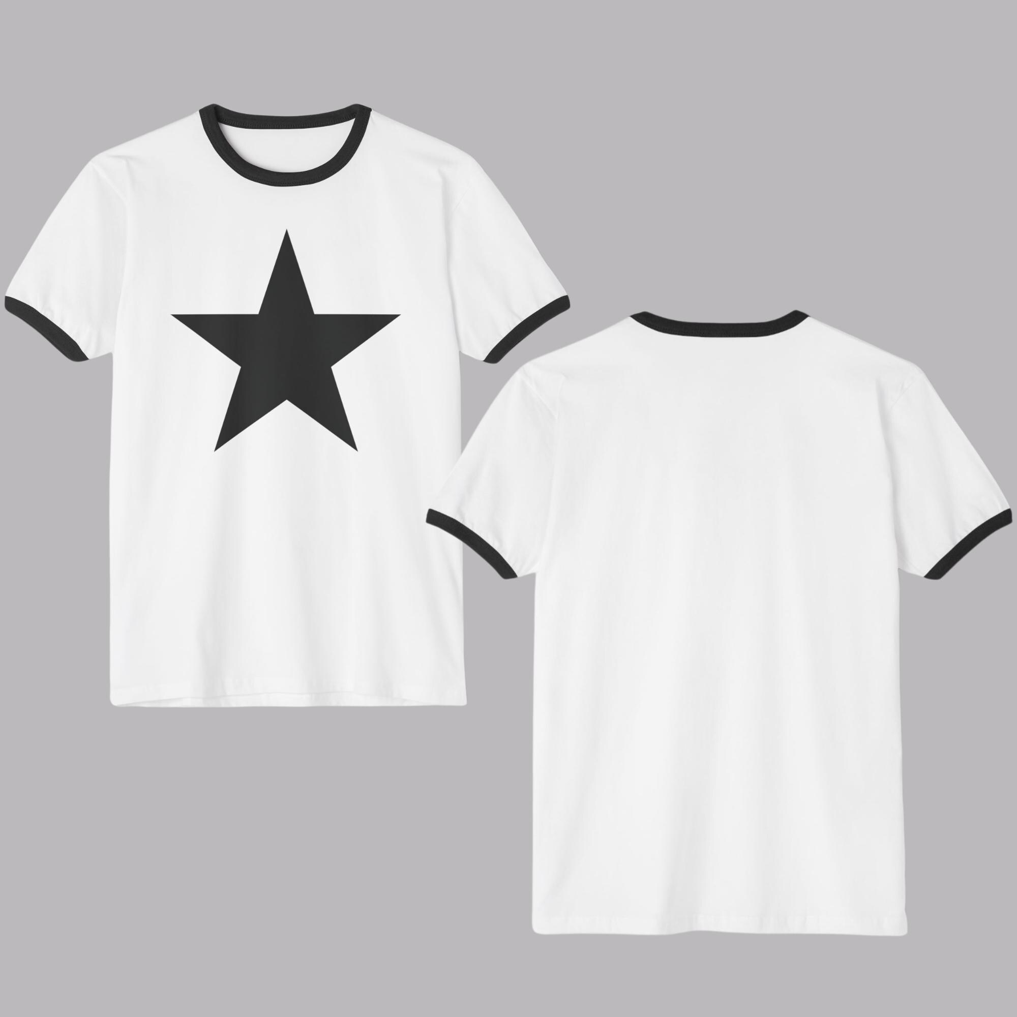 【EERST】Star Ringer T-shirt MUSINSA | EERST Star Ringer T-shirt [Black]