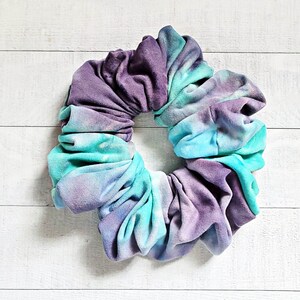 Tie Dye Scrunchy/Hair Tie/Multi color Scrunchies/Scrunchy/Watercolor Scrunchy/Pony Holder/Birthday Gift for girls/Scrunchies
