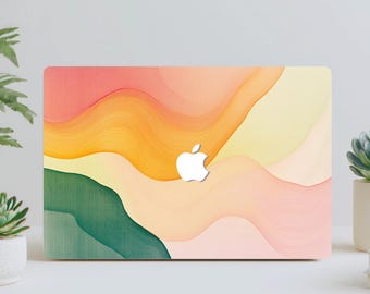 Abstract Watercolor MacBook Case | Boho Laptop Cover