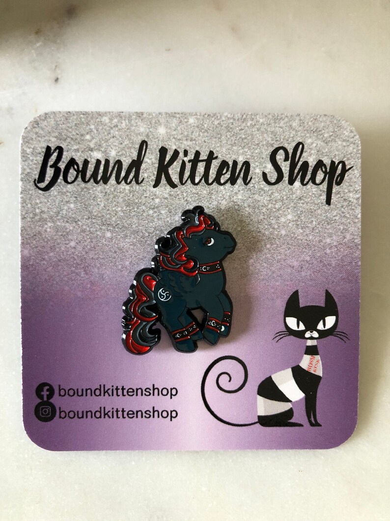 BDSM My Little Pony Enamel Pin BDSM Gift BDSM Quotes Dom Etsy