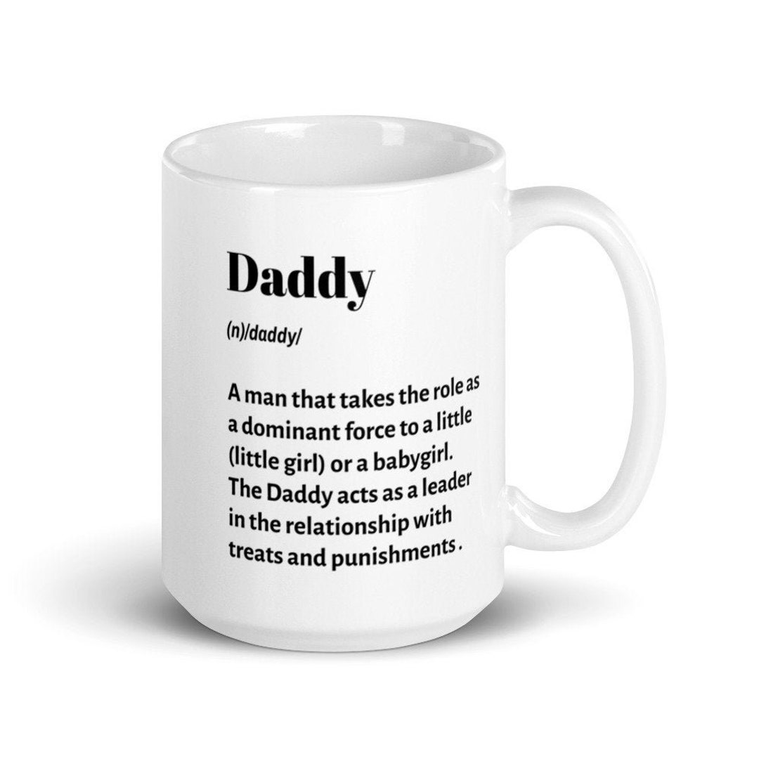 Daddy Mug BDSM Gift, BDSM Quotes, DDLG, Dom, Submissive, Kink and Fetish -  Etsy