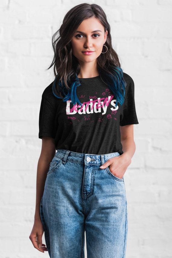 BDSM Gear for Women Submissive Clothing DDLG Apparel Daddy's Little Kitten Women's Short Sleeve T-shirt