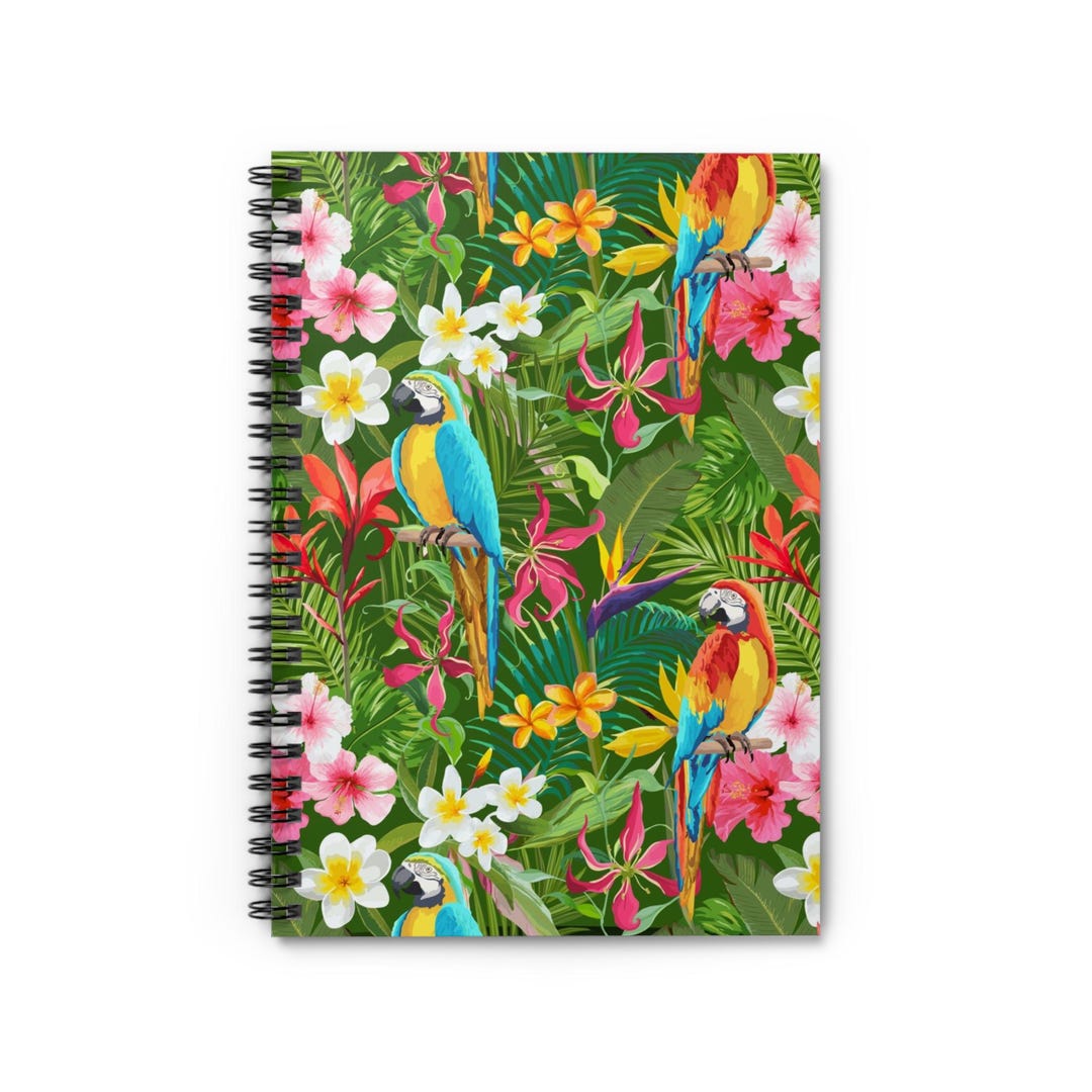 Spiral Notebook - Ruled Line - Etsy