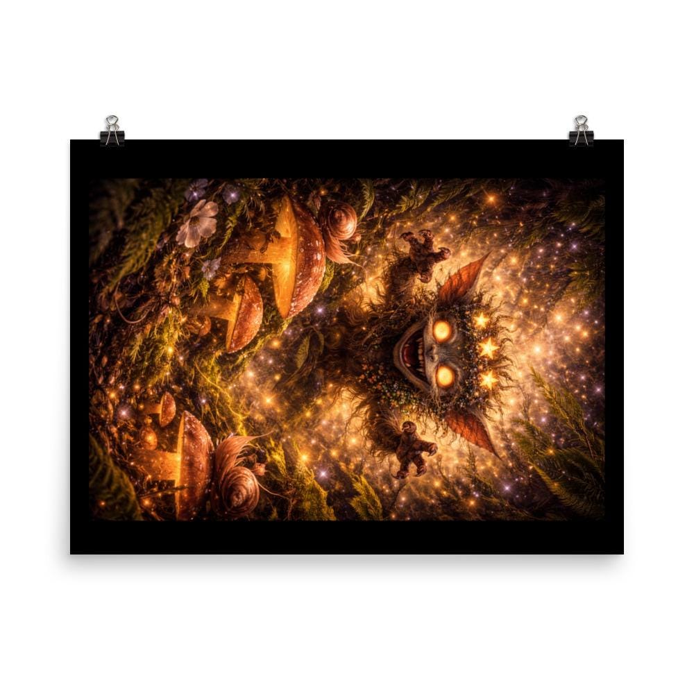 Cryptid Poster Computer Cryptid Core Poster - Etsy