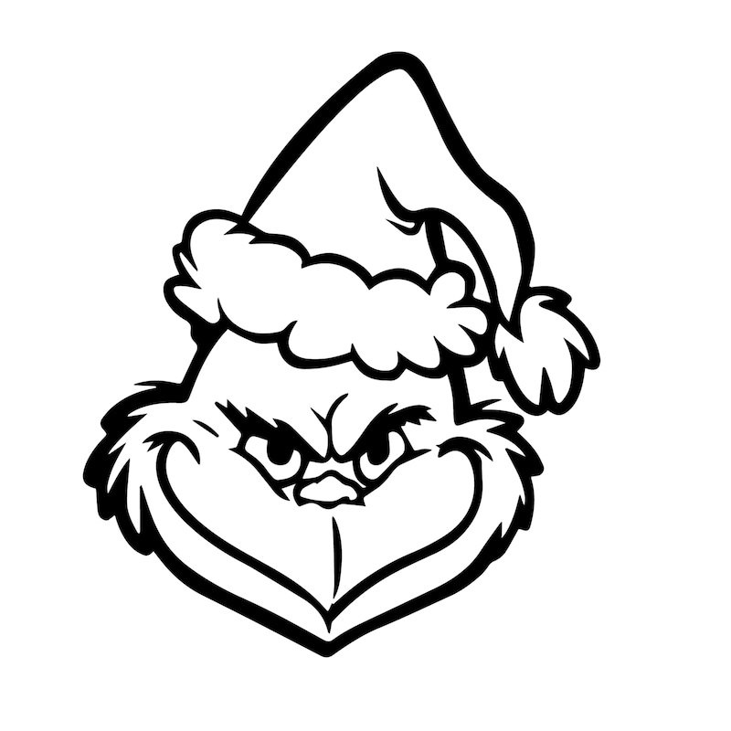 Grinch Svg Etsy