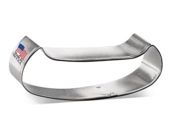 Canoe Cookie Cutter 4 in B1299F, Handmade in the USA